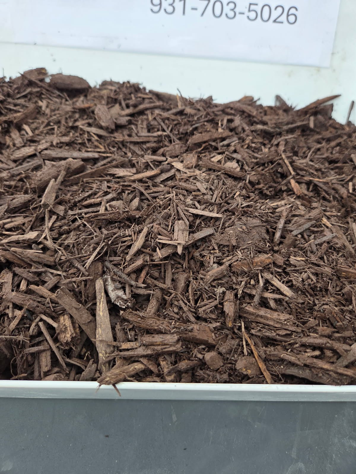 Brown Hardwood Mulch