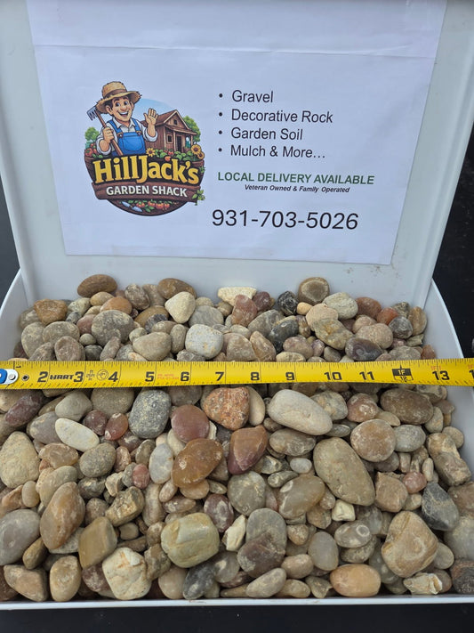 Alabama Sunset River Rock - 1 Inch