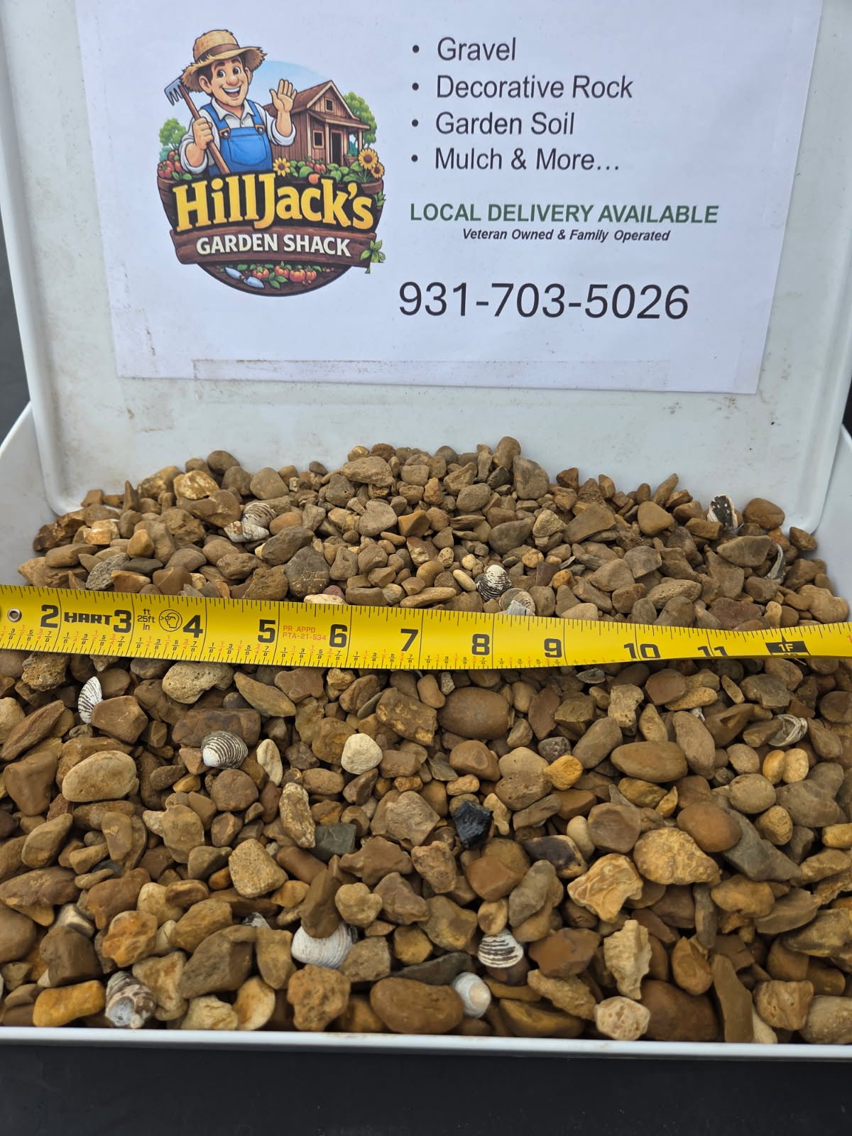 Pea Gravel - TN River Rock